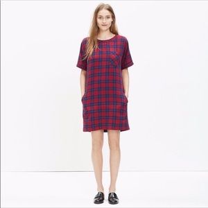 Madewell plaid dress